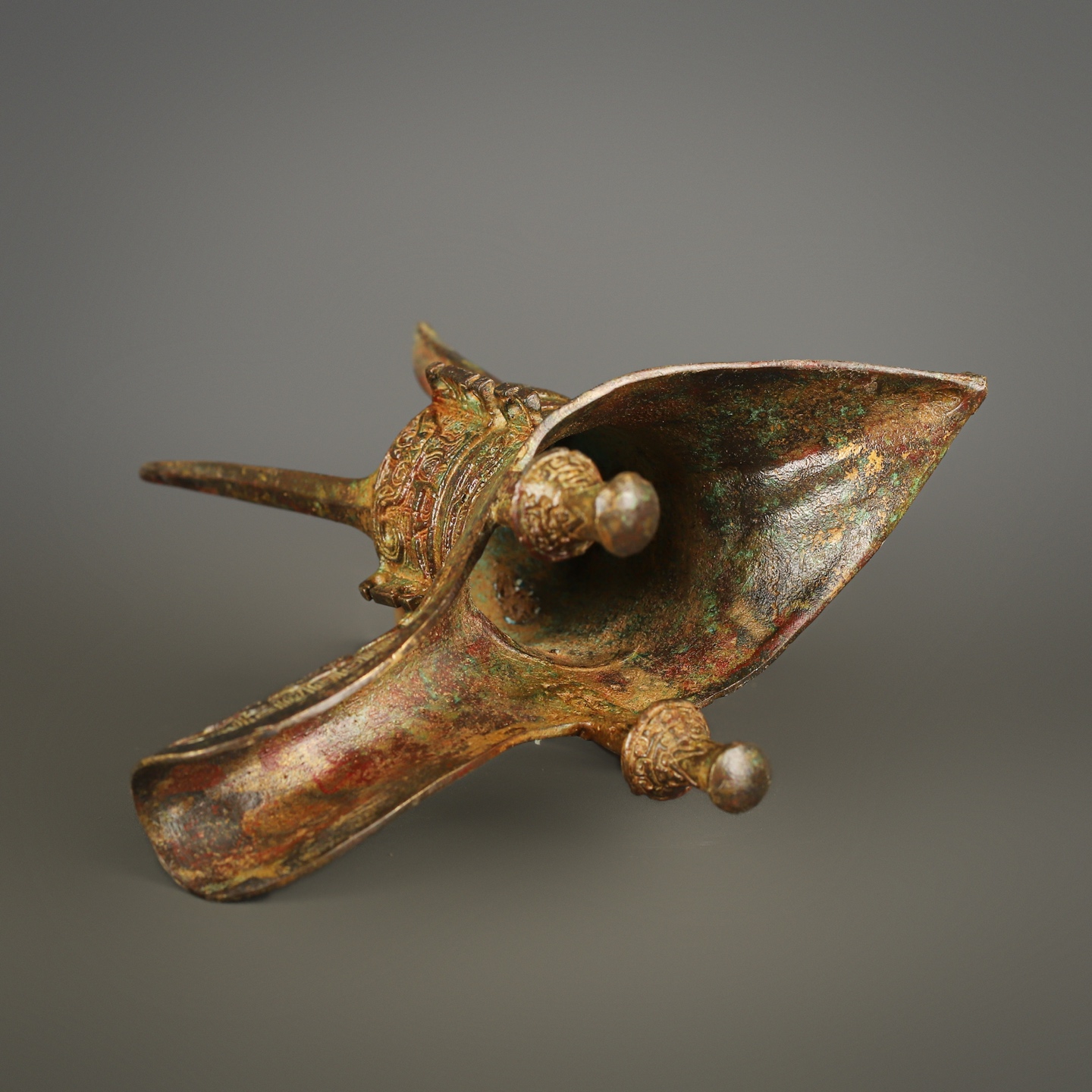 Zhou Dynasty Bronze Jue Cup