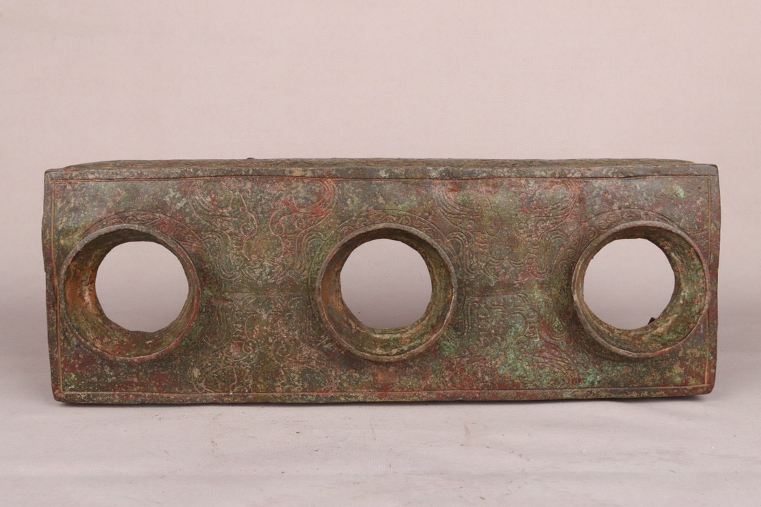 Zhou Dynasty Bronze Three Consecutive Immortals