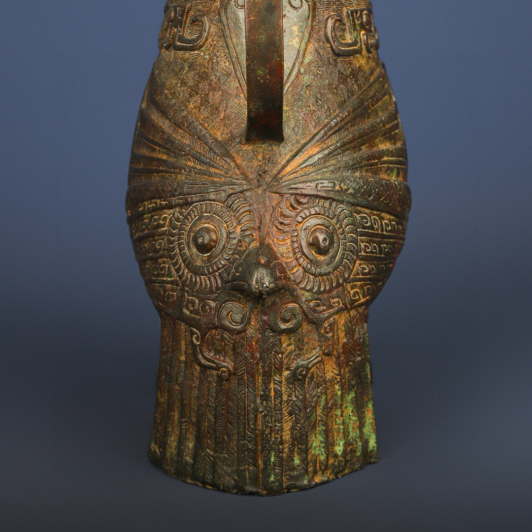 Zhou Dynasty Bronze Bird Statue
