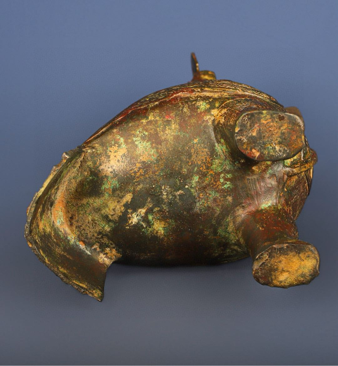 Zhou Dynasty Bronze Bird Statue