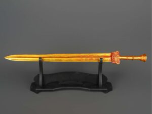 Han Dynasty Bronze and Real Gold General Sword