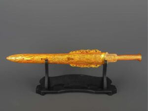 Han Dynasty Bronze and Real Gold General Sword