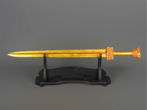 Han Dynasty Bronze and Real Gold Sword