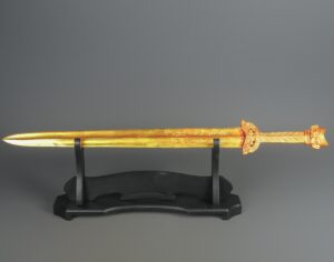 Han Dynasty Bronze and Real Gold Sword
