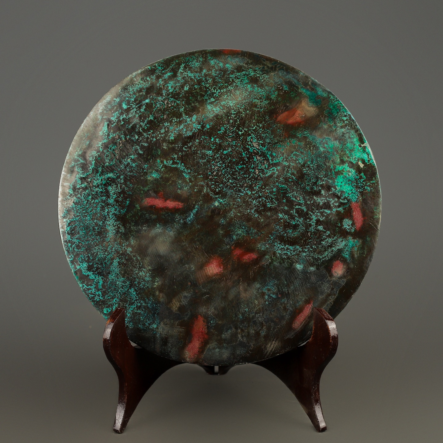Tang Dynasty Bronze Sea Beast Grape Mirror