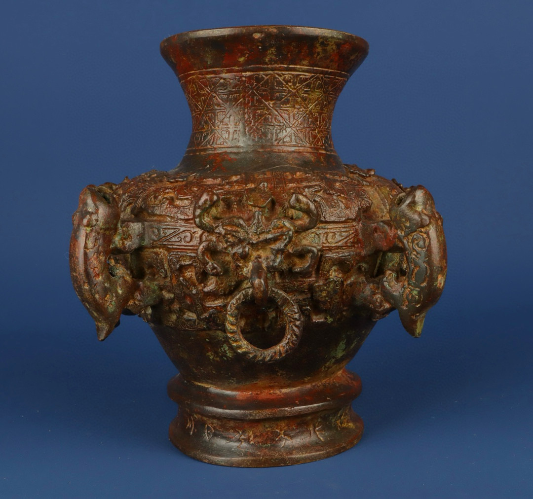 Zhou Dynasty Bronze manchurian four ring teapot