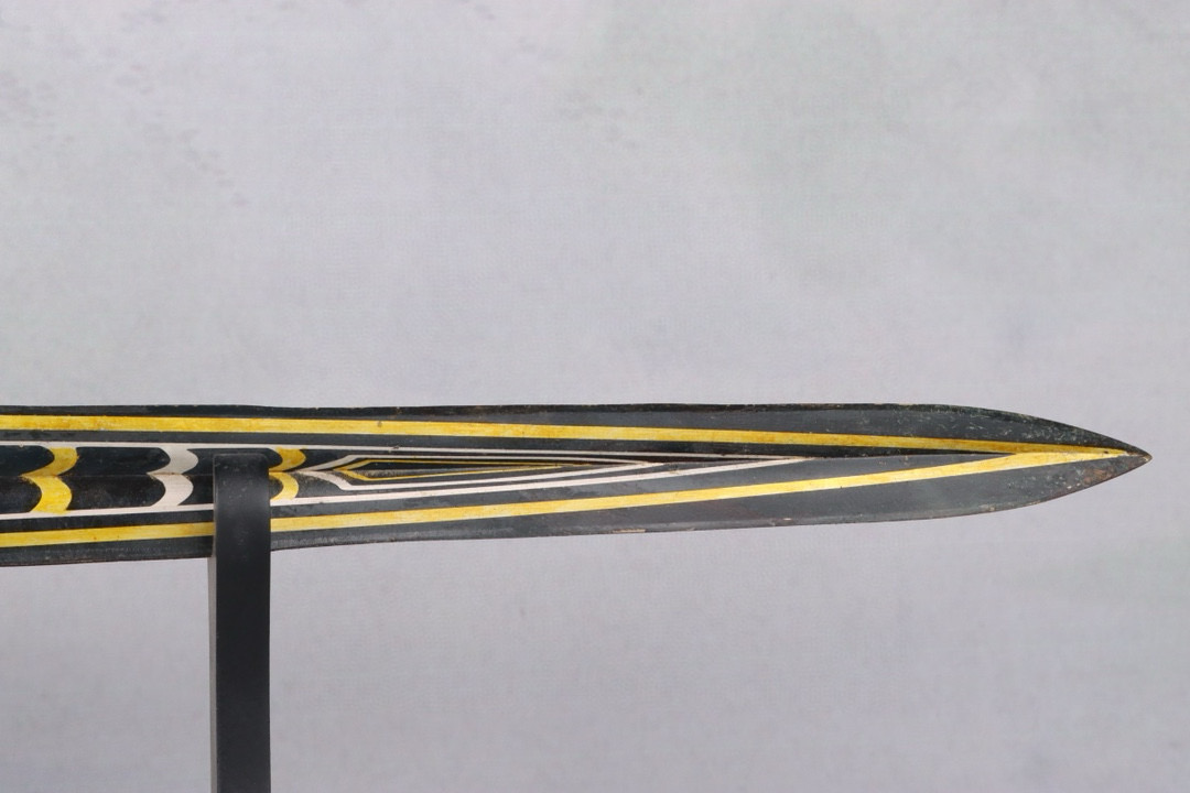 Han Dynasty Bronze and gold and silver sword