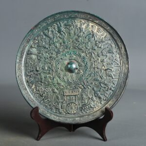 Han Dynasty Bronze Patrol Mirror