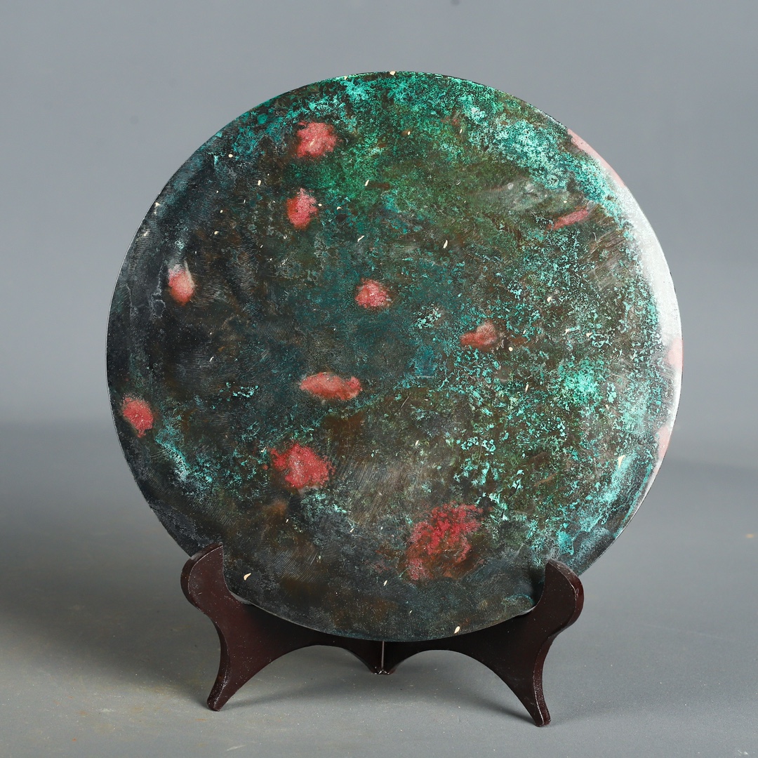 Song Dynasty Bronze mirror with hundred character inscription