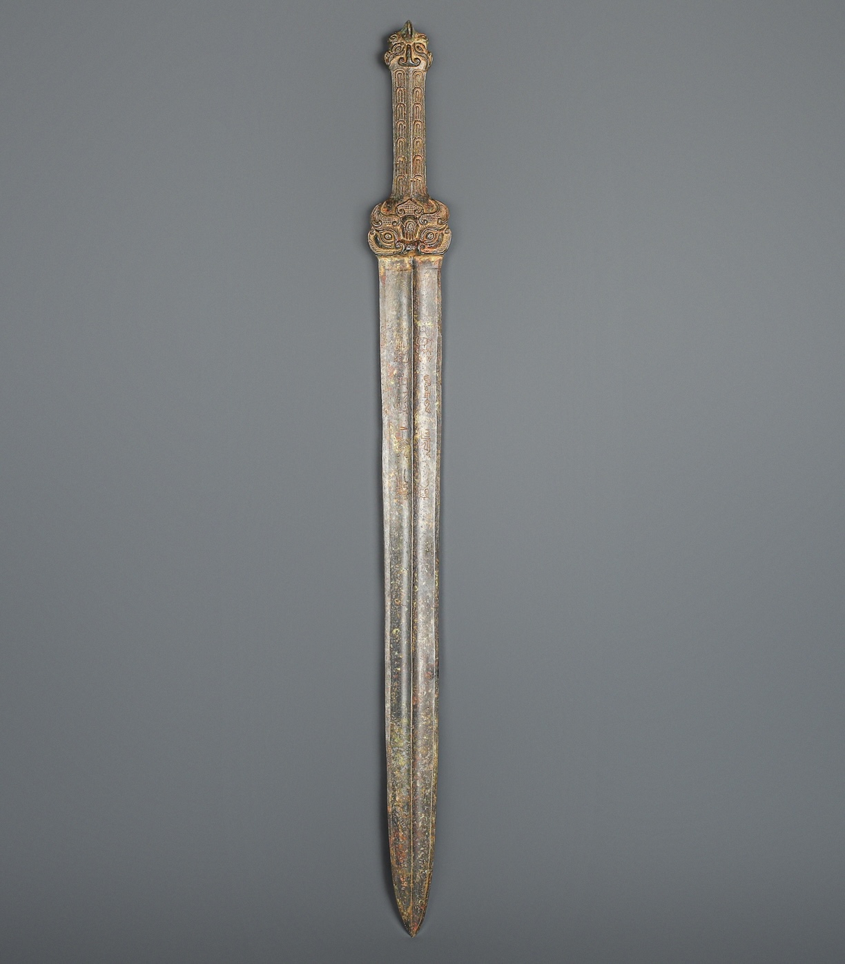 Han Dynasty Bronze Inscribed Sword