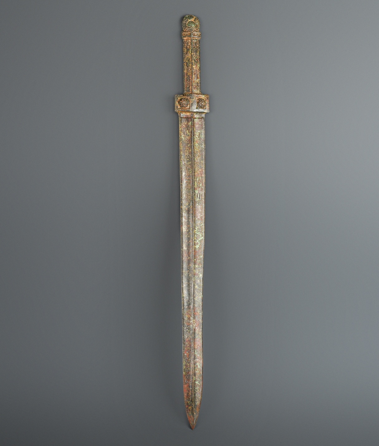 Han Dynasty Bronze Inscribed Sword