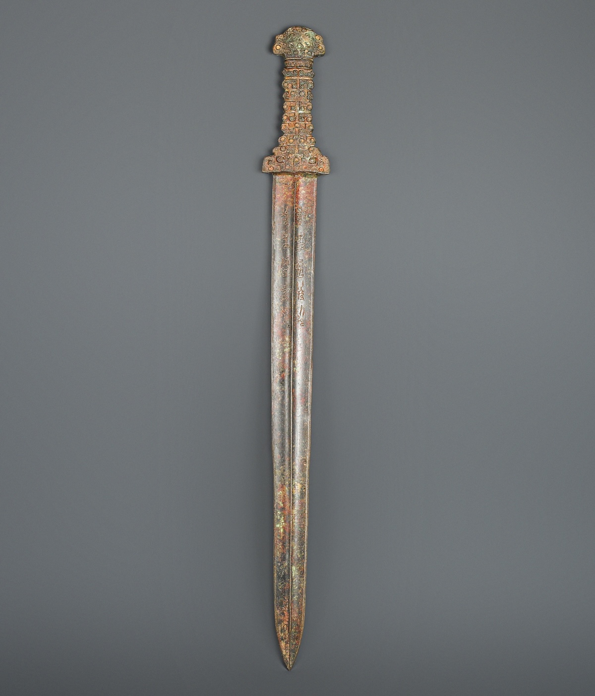 Han Dynasty Bronze Inscribed Sword