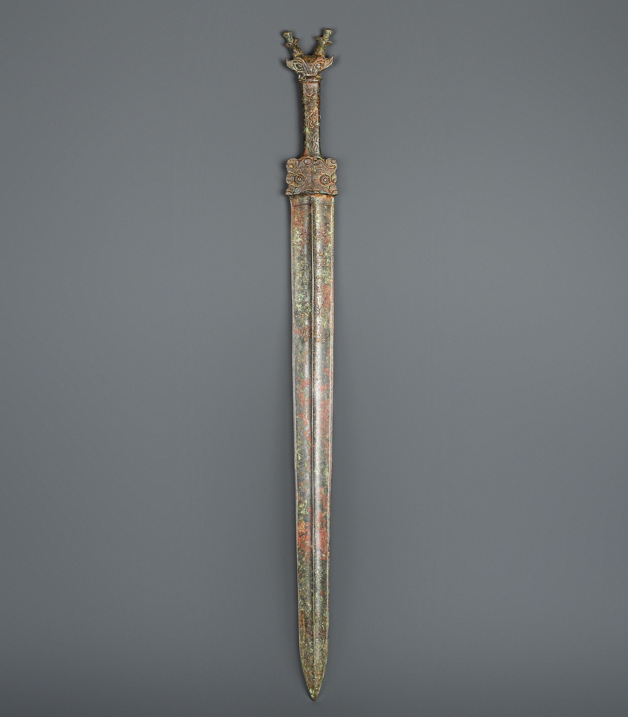 Han Dynasty Bronze Inscribed Sword