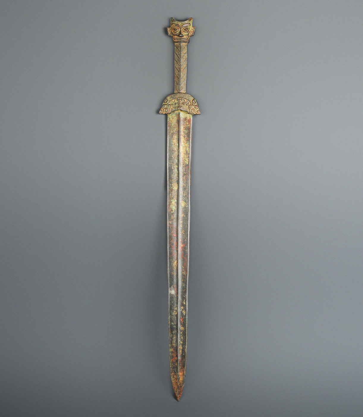 Han Dynasty Bronze Inscribed Sword