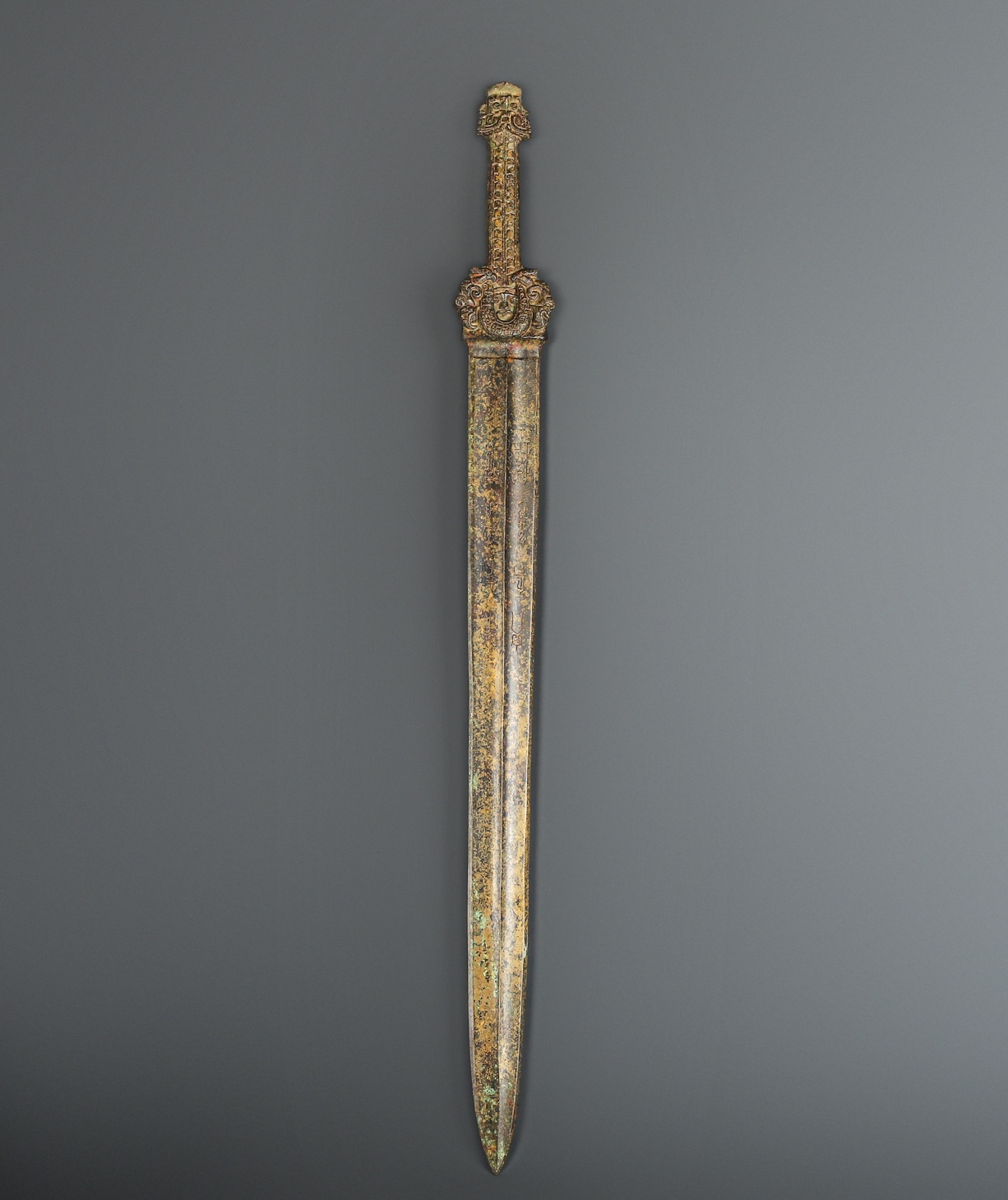 Han Dynasty Bronze Inscribed Sword