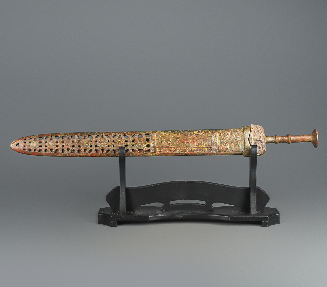 Han Dynasty Bronze Inscribed Sword