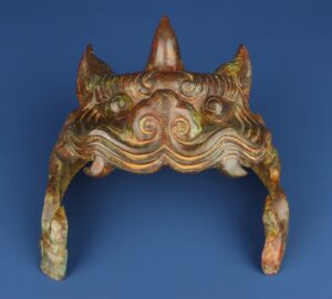 Han Dynasty Bronze Tiger Face Helmet