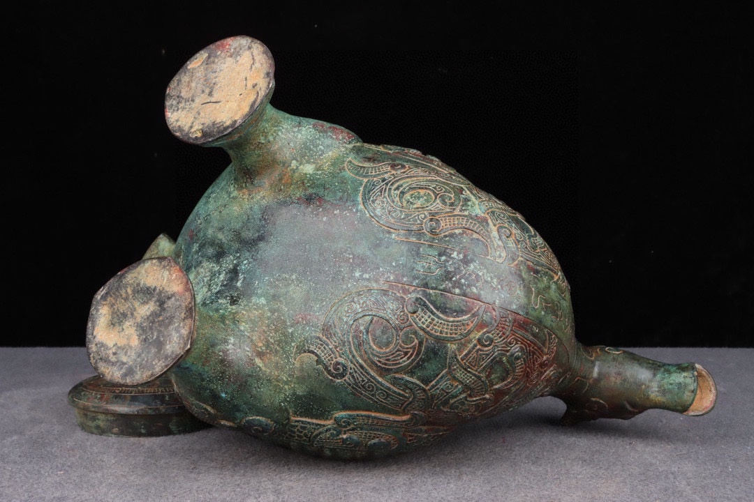 Zhou Dynasty Bronze Bird Statue