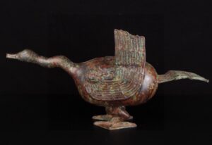Han Dynasty Bronze Bird Statue