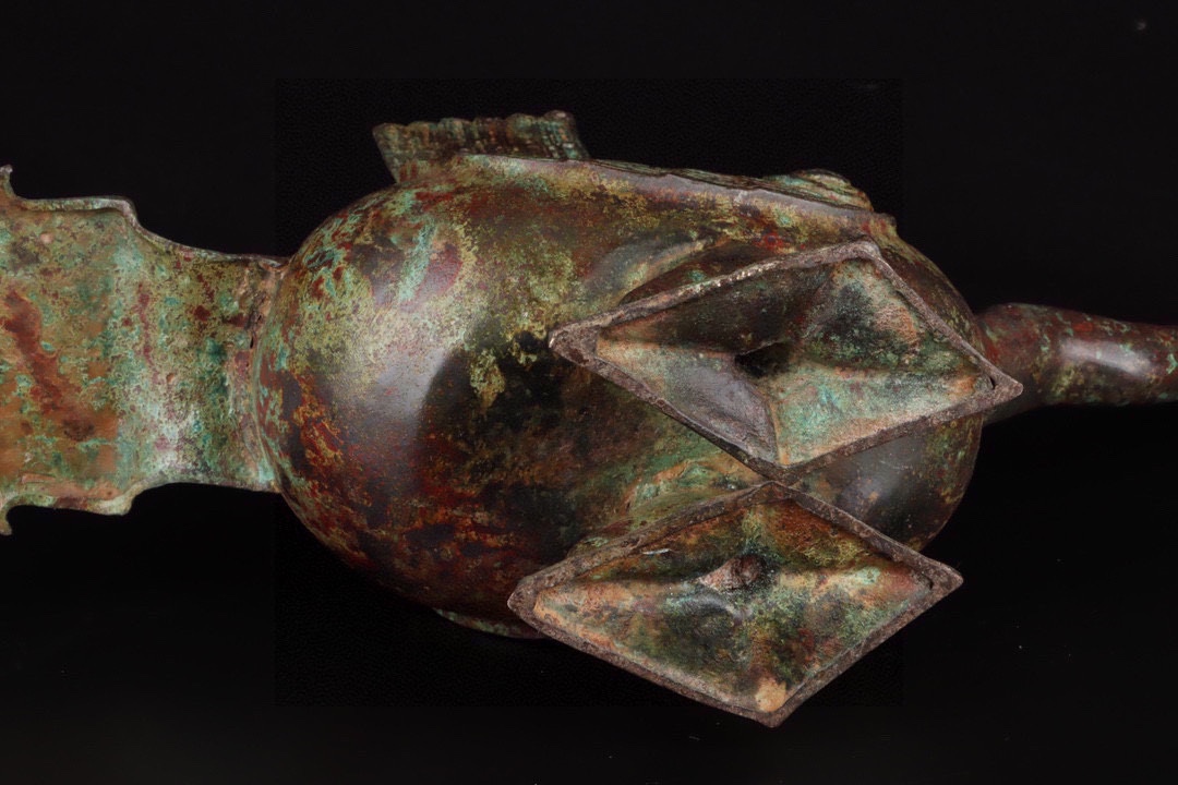 Han Dynasty Bronze Bird Statue