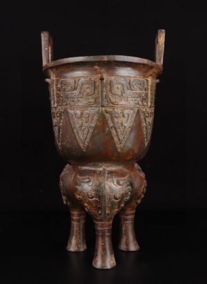 Zhou Dynasty Bronze Am yan