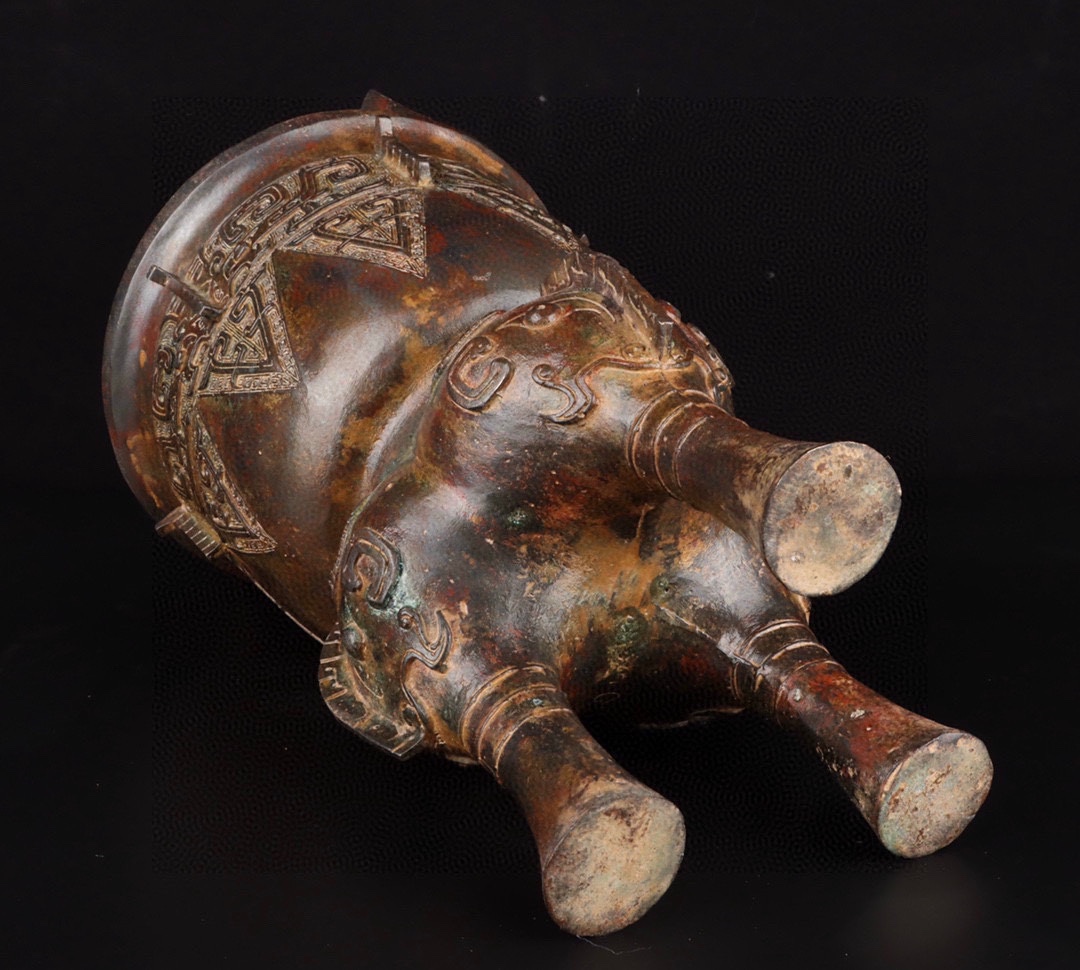 Zhou Dynasty Bronze Am yan