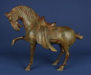 Han Dynasty Bronze pommel horse