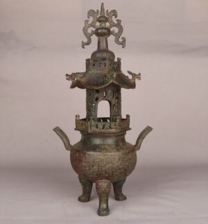 Han Dynasty Bronze Tower Furnace