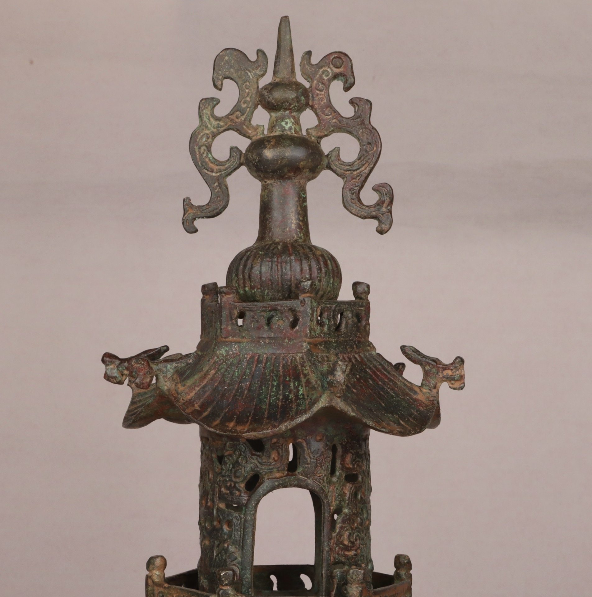 Han Dynasty Bronze Tower Furnace