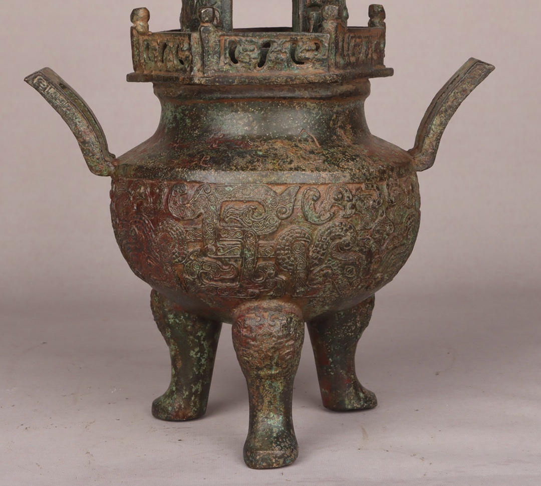 Han Dynasty Bronze Tower Furnace