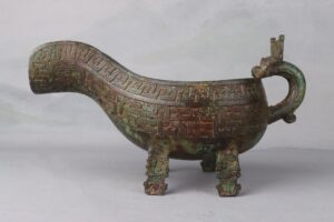 Zhou Dynasty Bronze Dragon