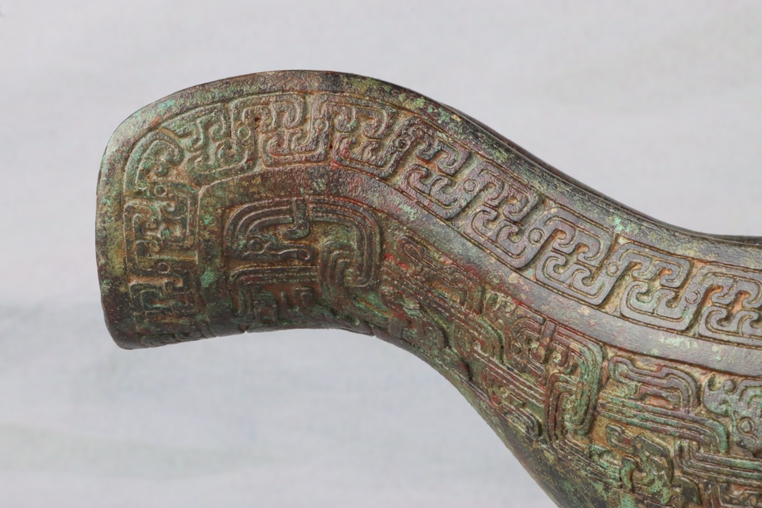 Zhou Dynasty Bronze Dragon