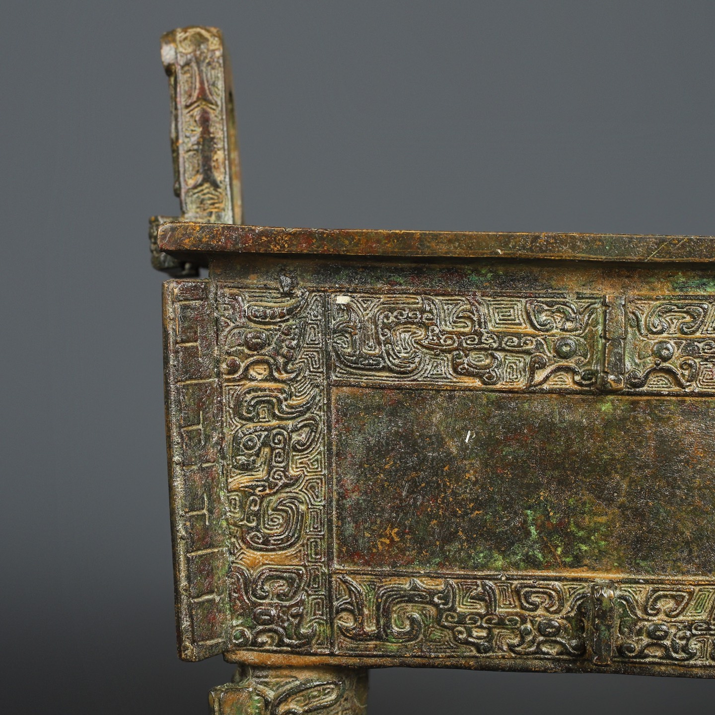 Zhou Dynasty Bronze Simu Wu Fang Ding