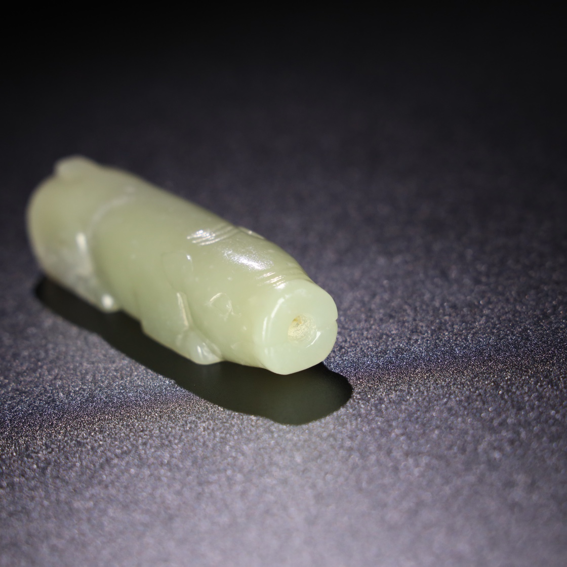Chinese Natural Jade Carved Animal Statue