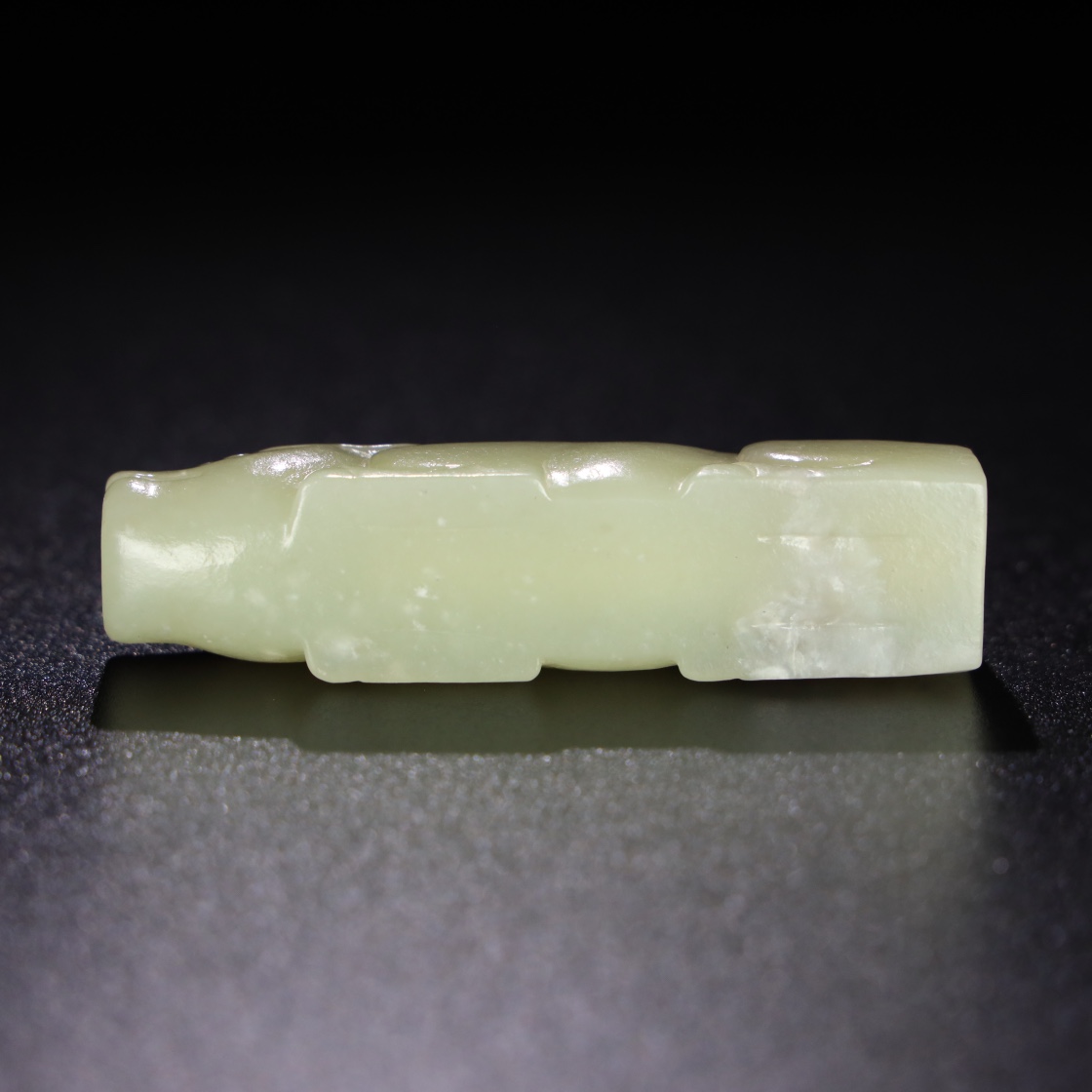 Chinese Natural Jade Carved Animal Statue