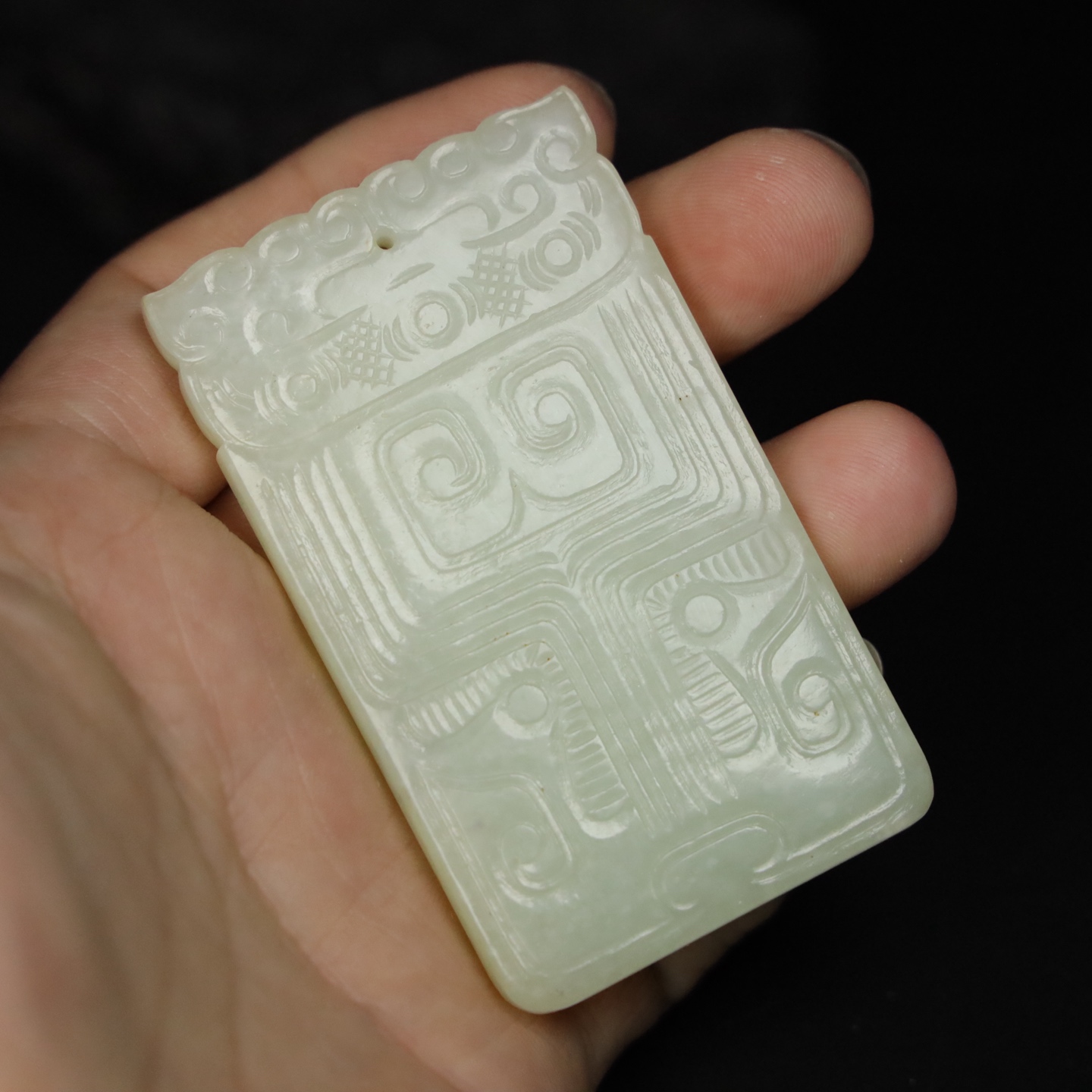 Chinese Natural Jade Carved brand