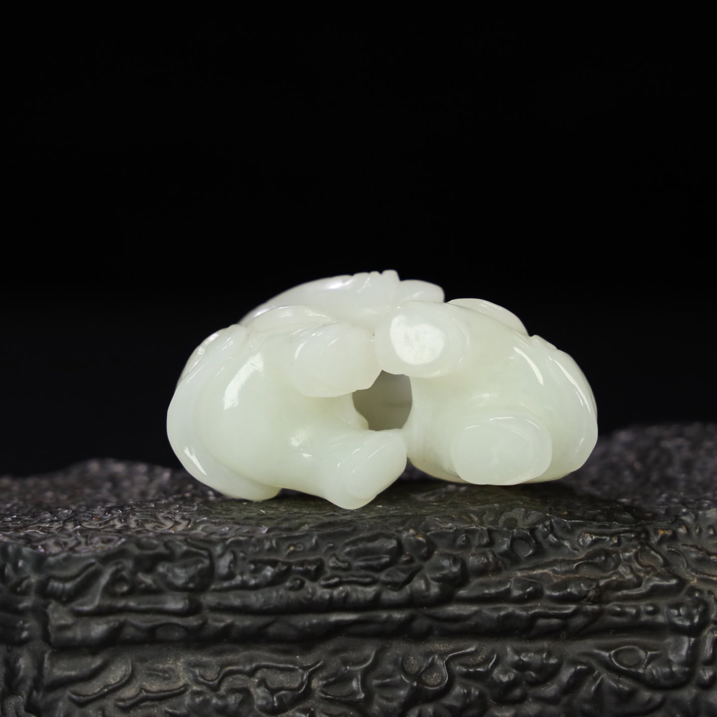 Chinese Natural Jade Carved boy
