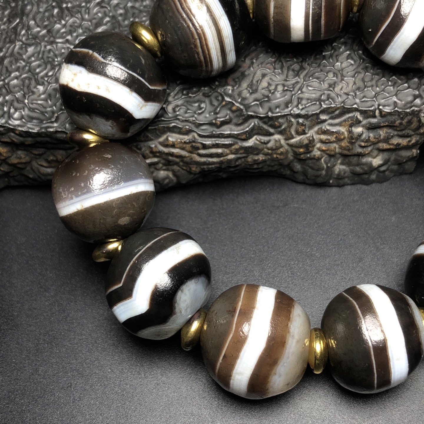 Chinese Natural Jade Carved Bracelet