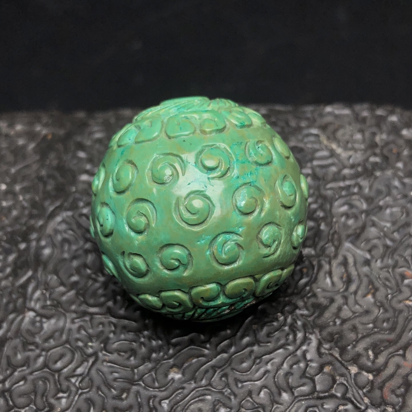 Chinese Natural Jade Carved beads