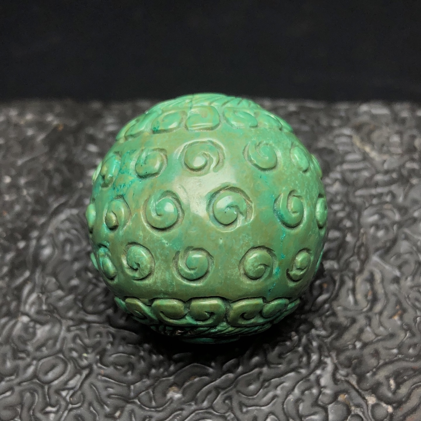 Chinese Natural Jade Carved beads