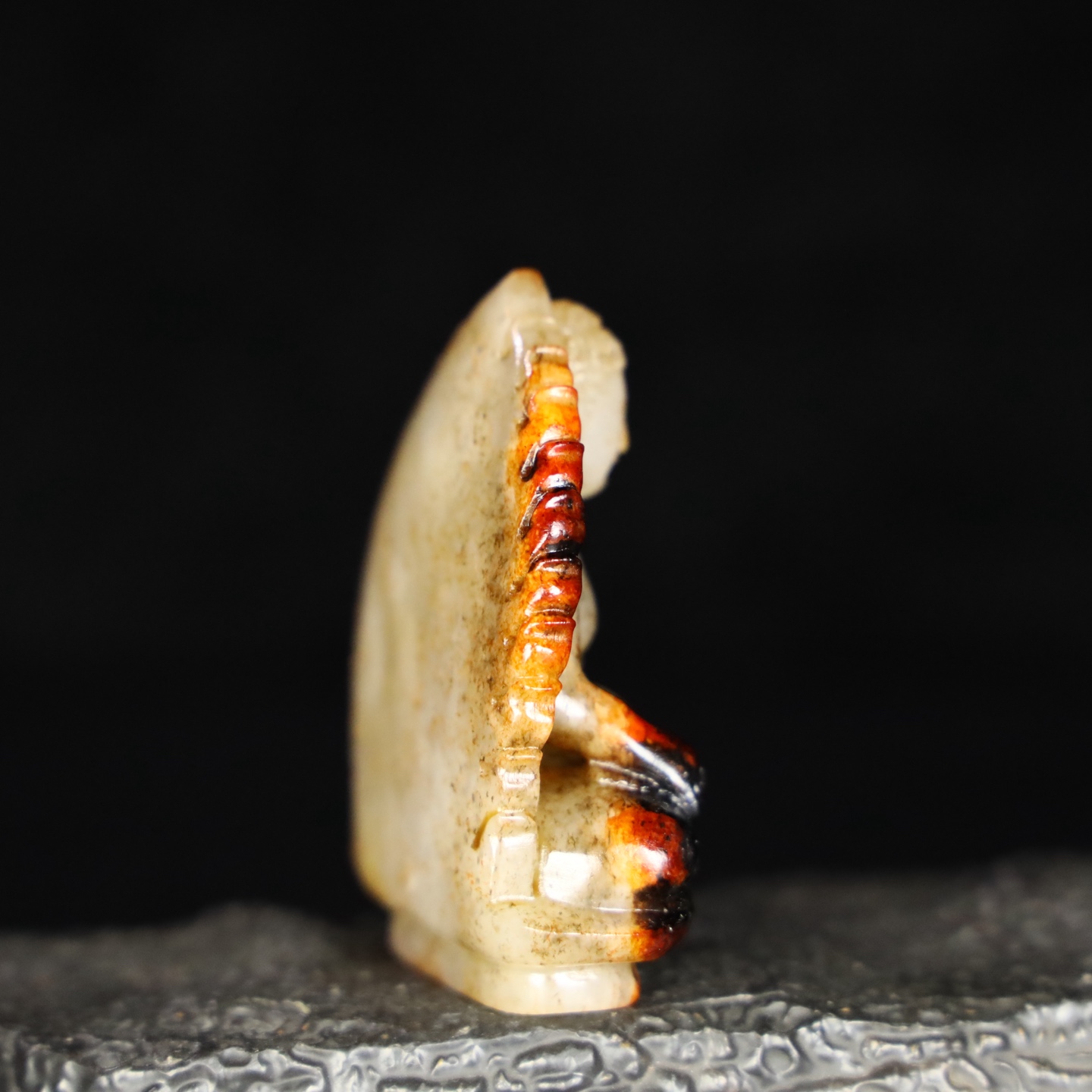 Chinese Natural Jade Carved Buddha