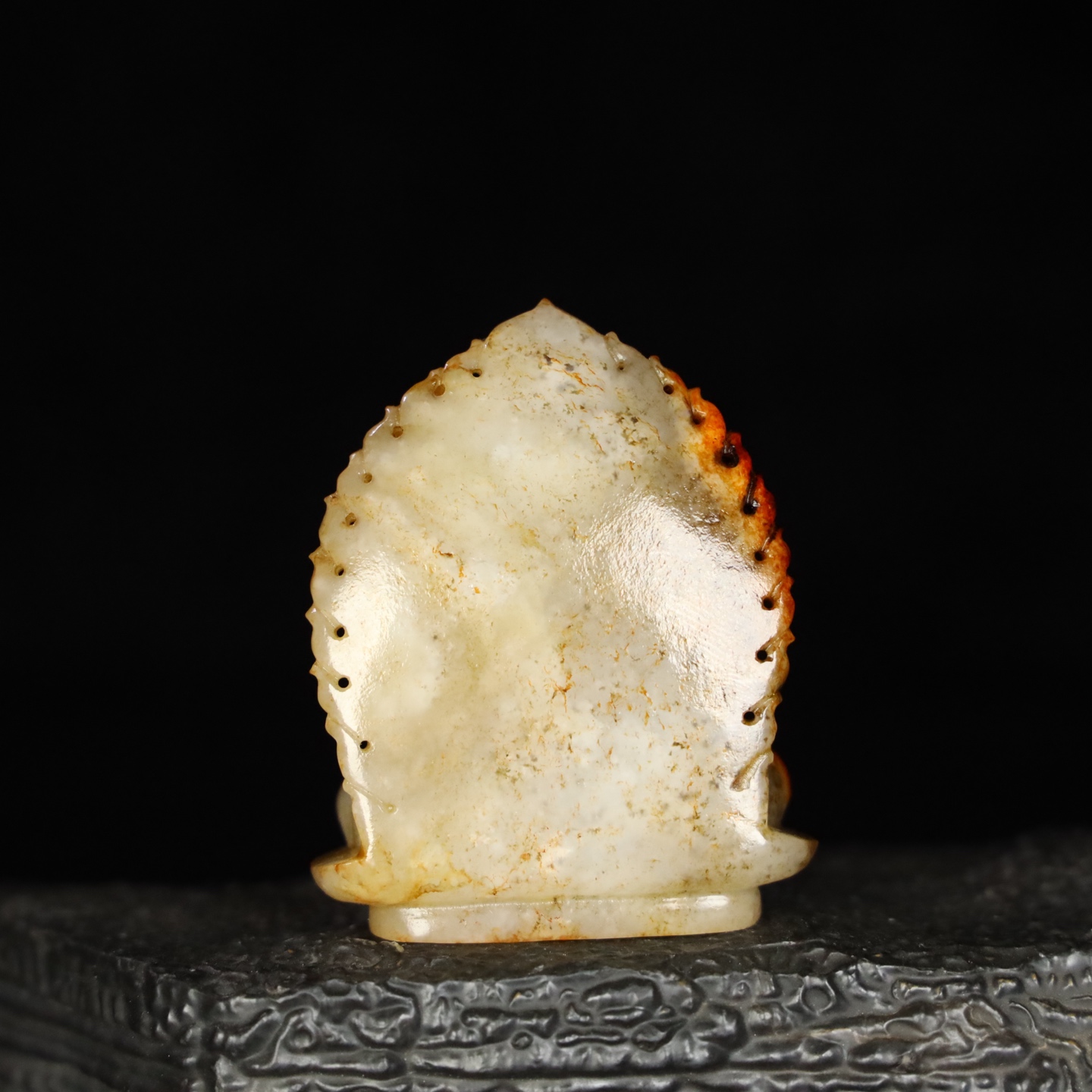 Chinese Natural Jade Carved Buddha