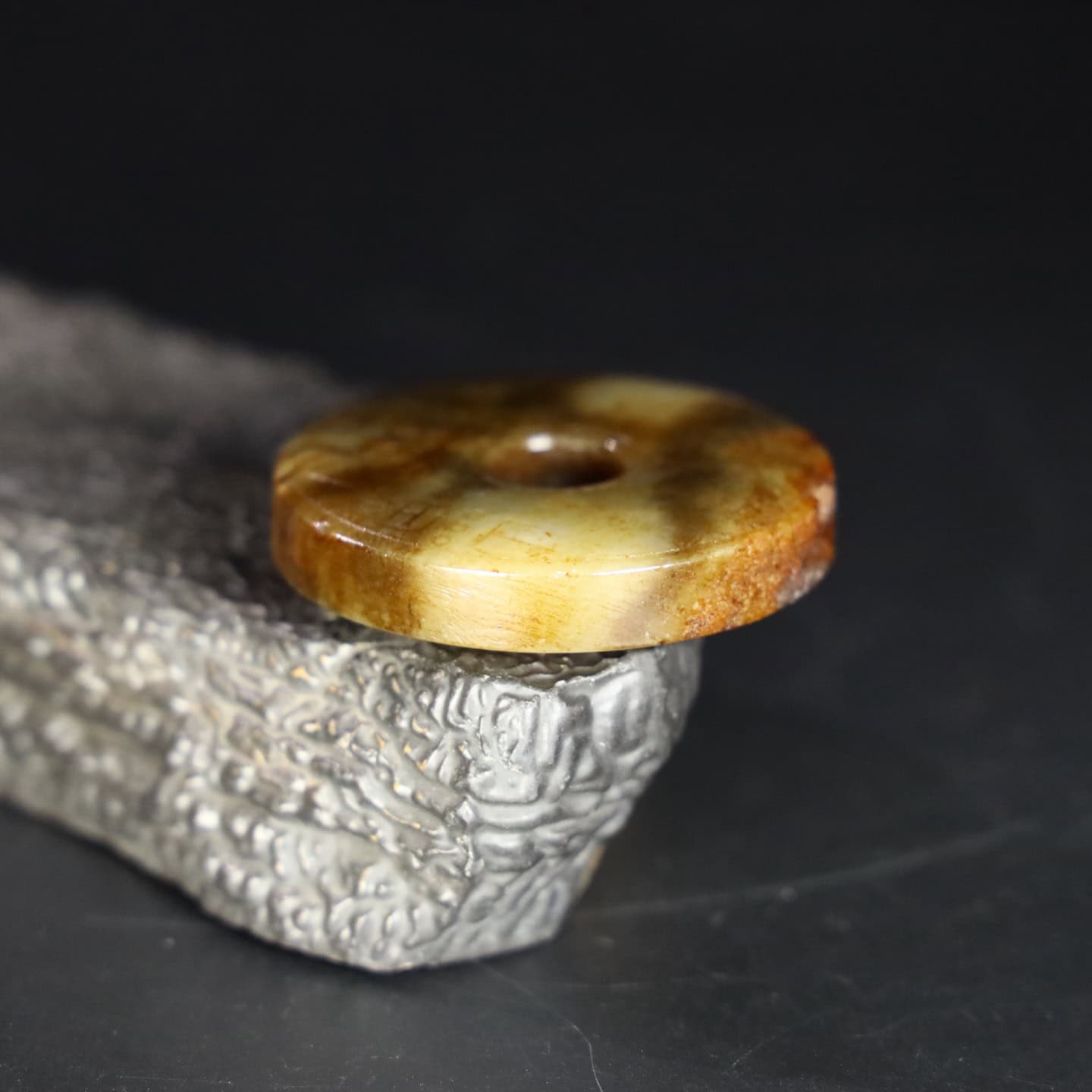 Chinese Natural Jade Carved Pendant