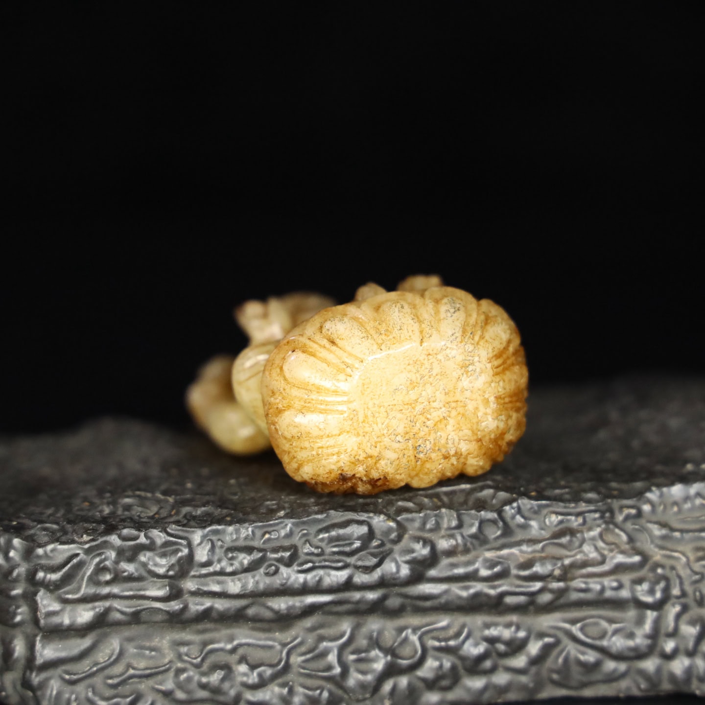 Chinese Natural Jade Carved Ganesha