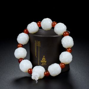 Chinese Natural Jade Carved bracelets