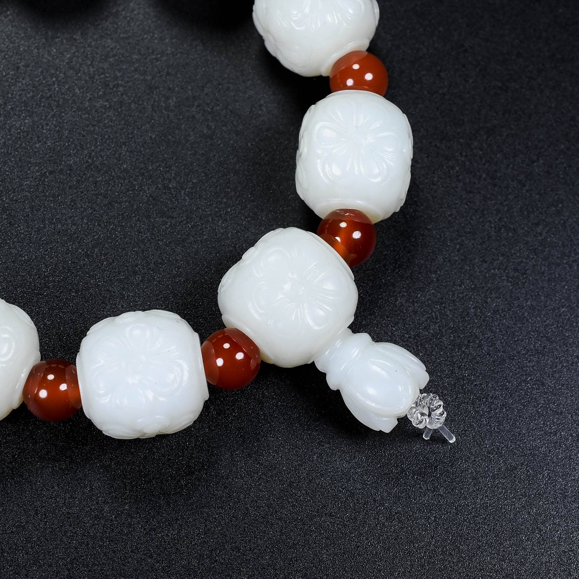 Chinese Natural Jade Carved bracelets