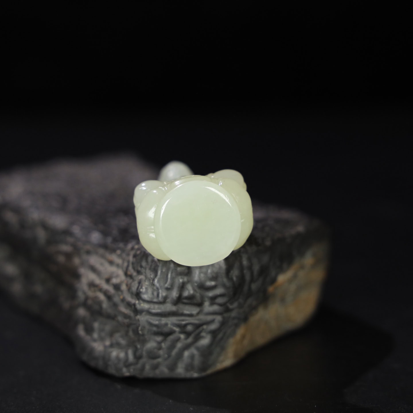 Chinese Natural Jade Carved Guanyin