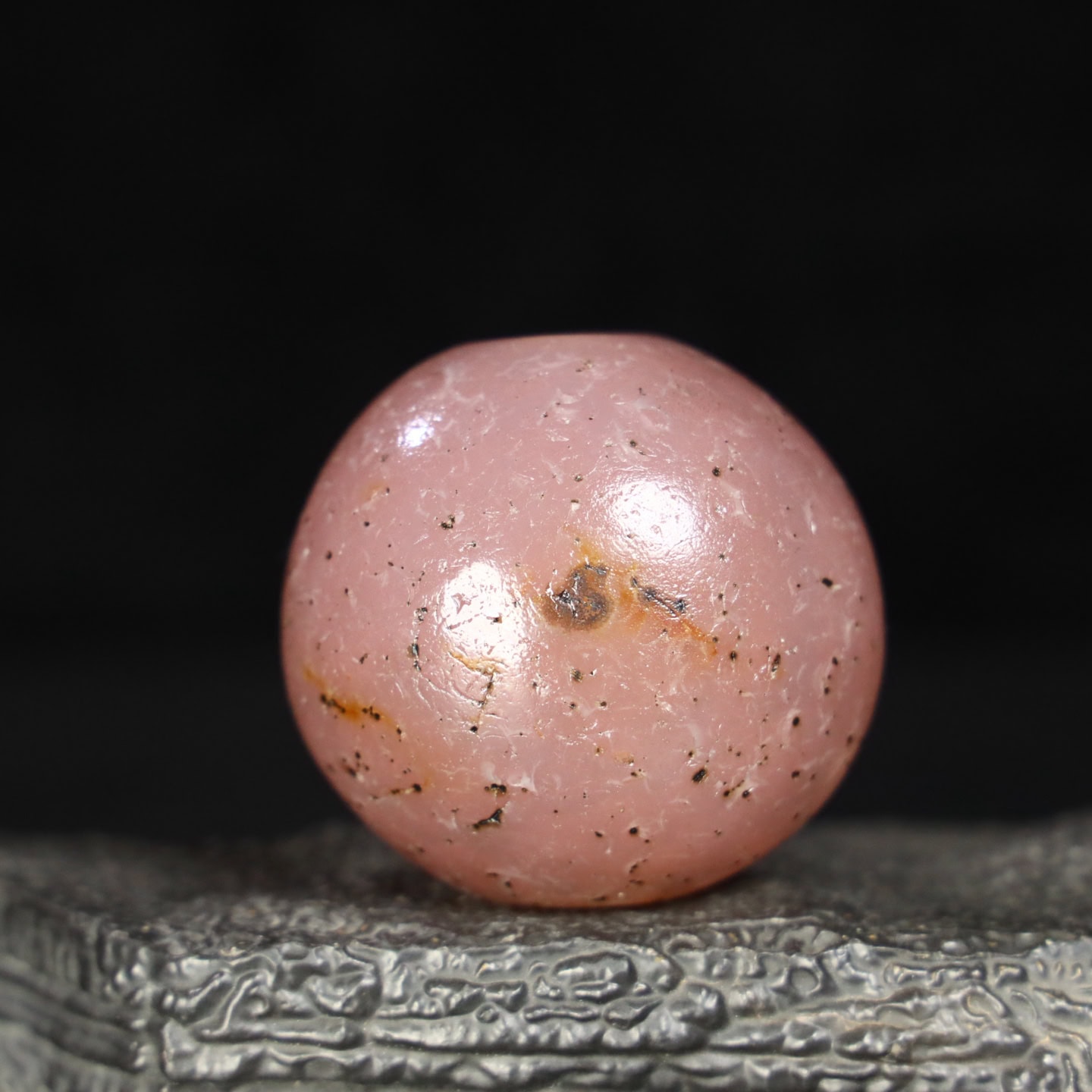 Chinese Natural Jade Carved ball