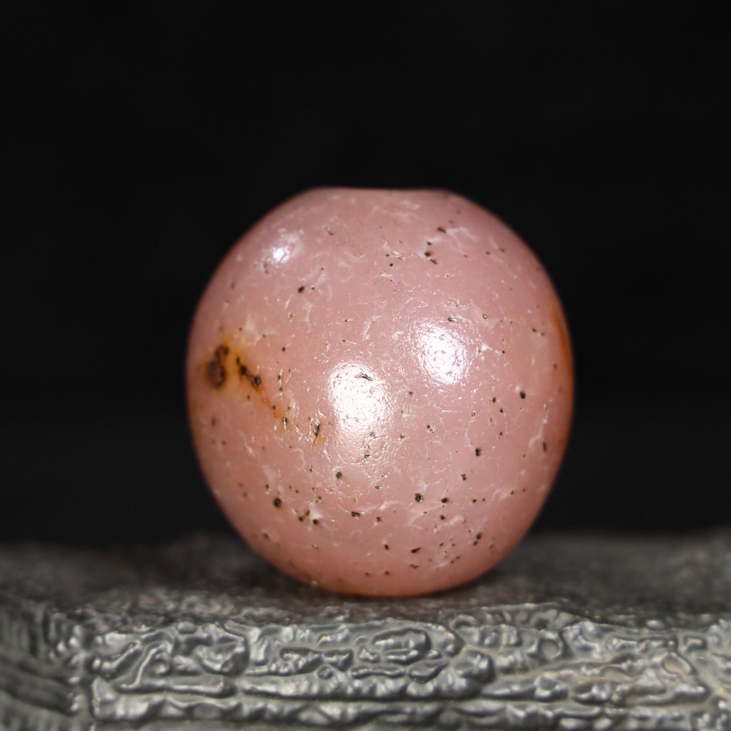 Chinese Natural Jade Carved ball