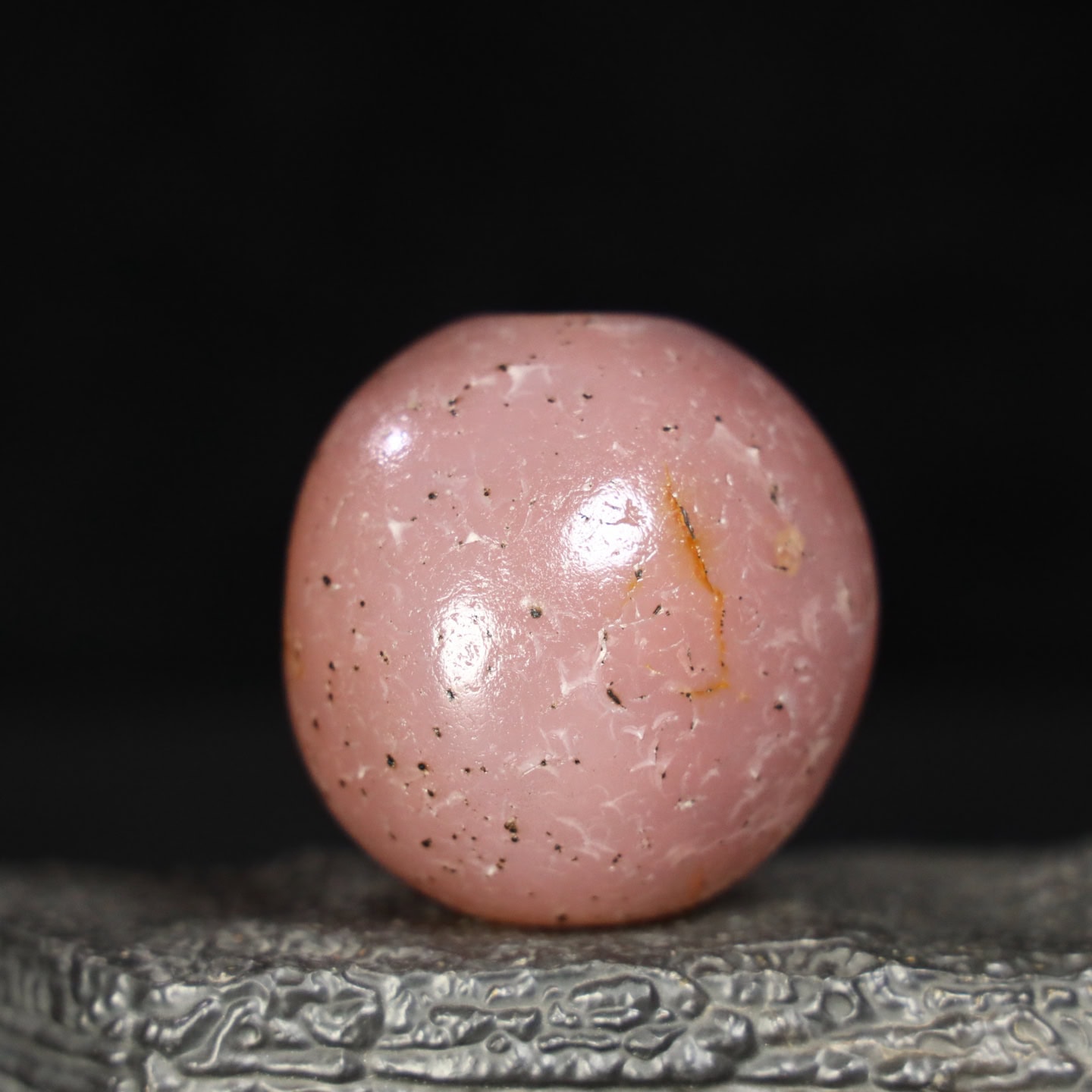 Chinese Natural Jade Carved ball